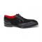 Emilio Franco "Antonio" Black Genuine Italian Suede Leather Lace-Up Dress Shoes.